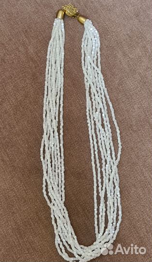 Бусы из бисера, винтаж времён СССР