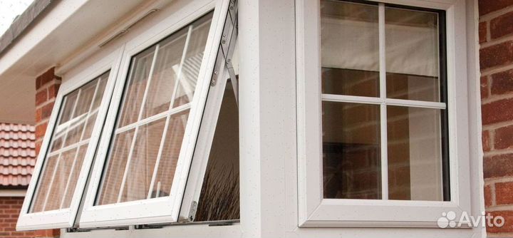 Пластиковое окно с ламинацией