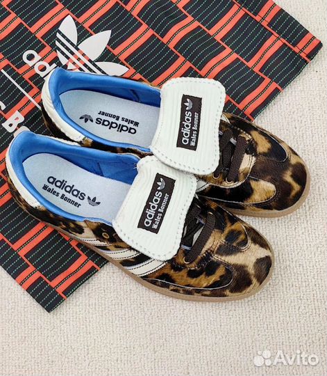 Adidas samba wales bonner leopard леопард