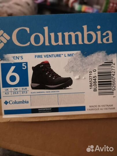 Ботинки columbia