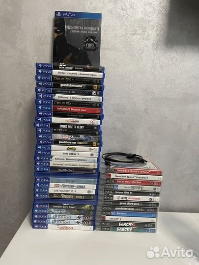 Диски игры ps3 ps4 Slim ps4 Pro
