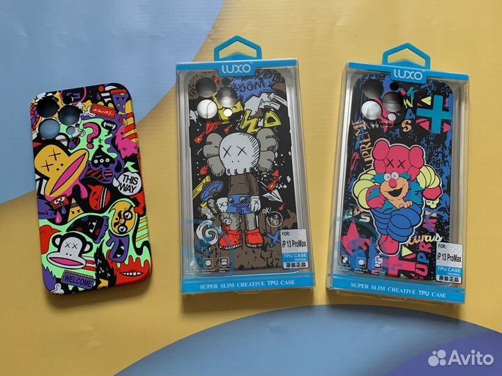 Чехол kaws на iPhone 13 / 13PRO / 13 promax