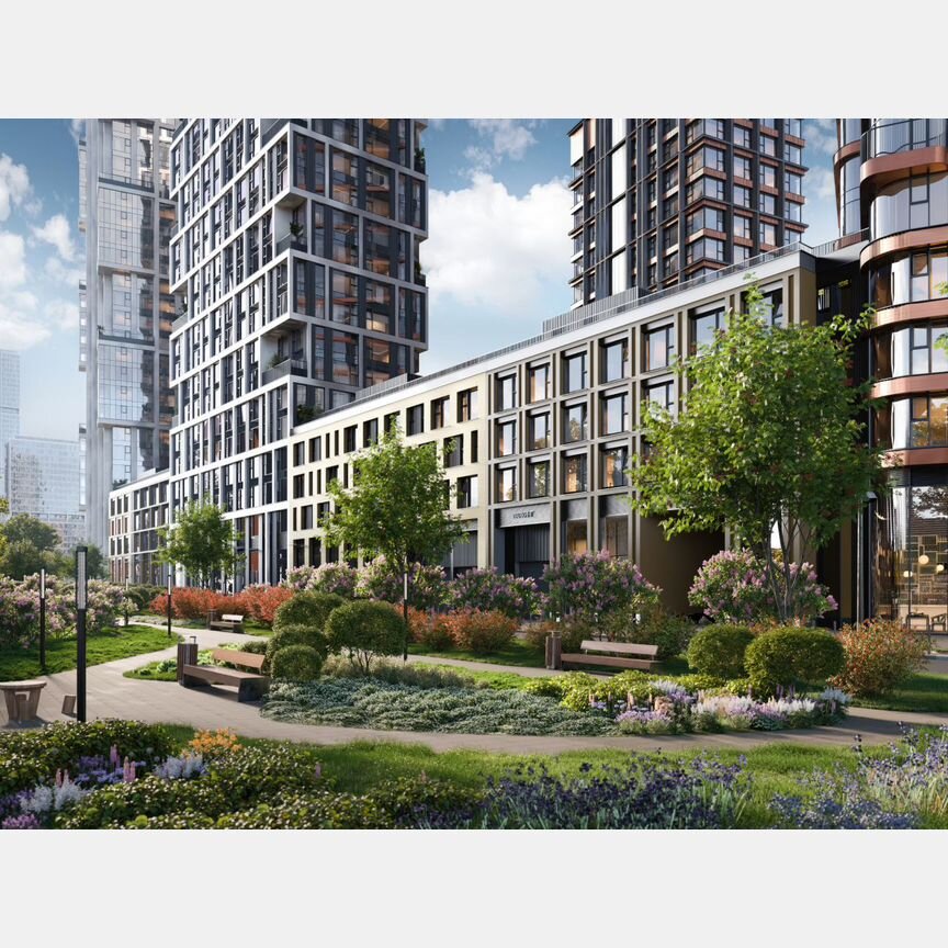 2-к. квартира, 55,6 м², 9/48 эт.