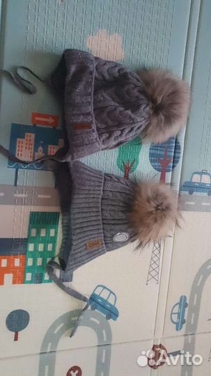 Шапка новая детская 50 52 размер