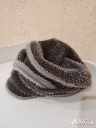 Шапка кепка тёплая осень