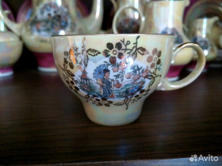 Сервиз чайный гдр S.E.P kahla