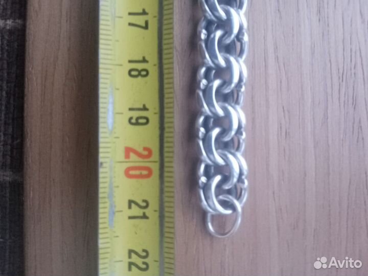 Серебряный браслет мужской 925