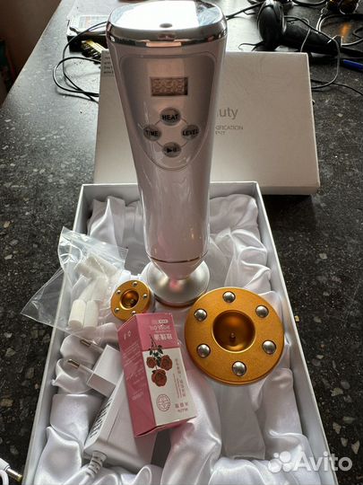 Вакуумный лимфодренажный массажер для тела и лица