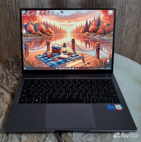 Мощный ноутбук Huawei на гарантии /Ультрабук