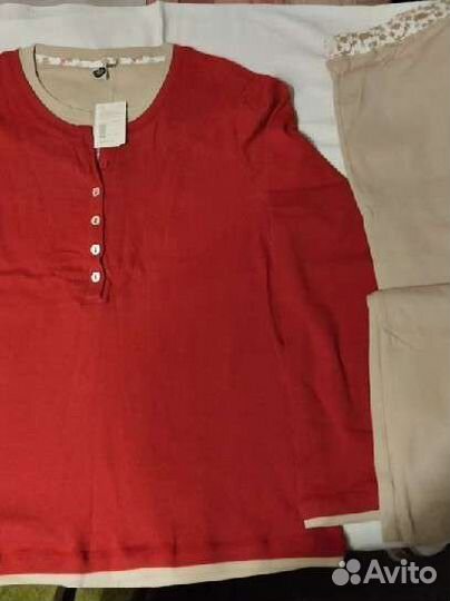 Пижама женская теплая новая