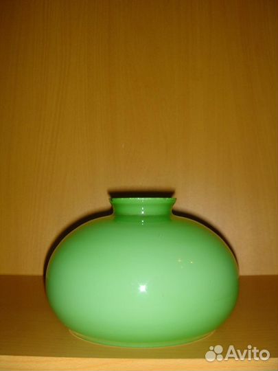 Плафоны комплектные зеленые старые 3 шт