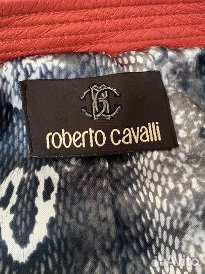 Кожаная куртка Roberto Cavalli