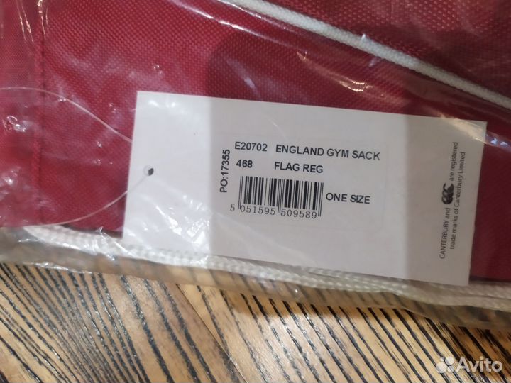 Сумка сб-й Англии (регби, rugby,регбийная форма