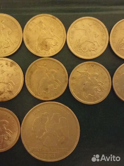 Монеты коллекционные 5 копеек