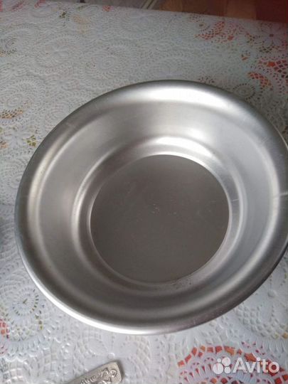 Миска алюминиевая новая, советское качество