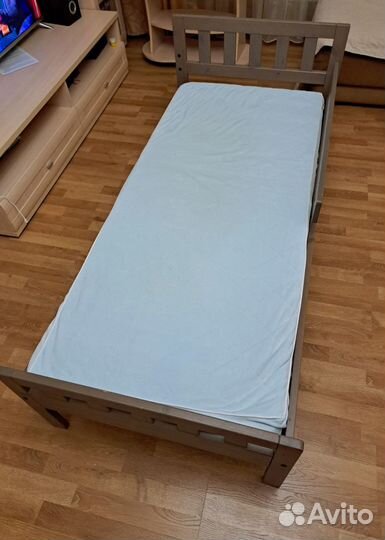 Детская кровать IKEA Mygga 70*160 с матрасом