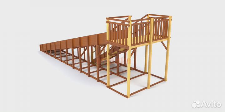 Зимняя горка Савушка Зима 8