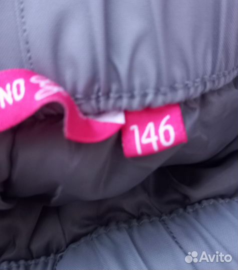 Зимние штаны для девочки 140 - 146