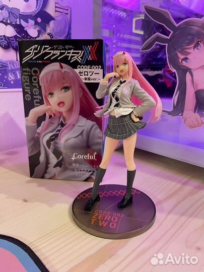 Аниме фигурка Zero Two Uniform ver