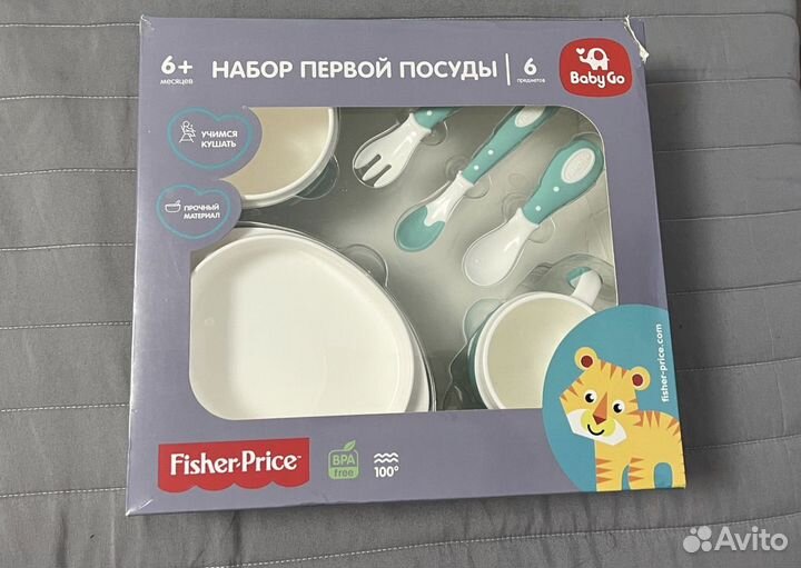 Новый набор первой посуды 6+ прикорм