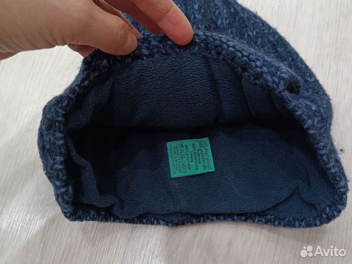 Шапка для мальчика на флисе