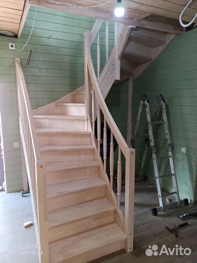 Изготовление лестницы