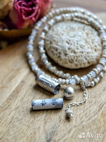 Кантхималы (канти-мала) из туласи с кавачей