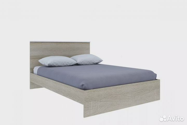 Кровать бкр-6 1600х2000 Бэтти (дуб сонома)