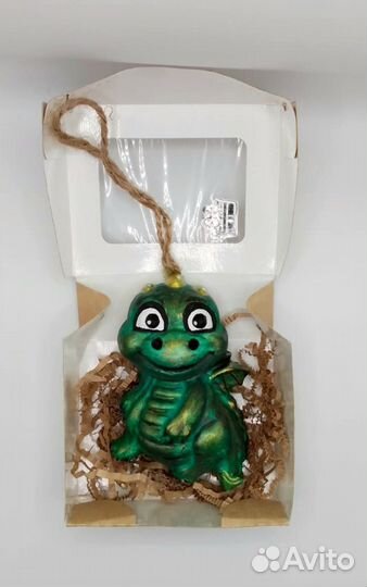 Подарок на Новый год Дракон Щелкунчик на ёлку