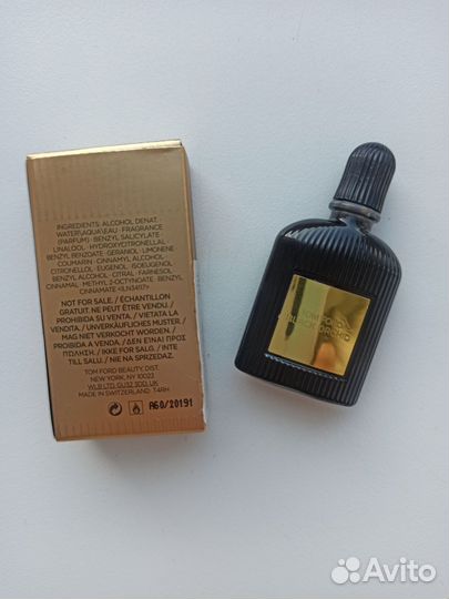 Tom Ford black orchid 4 ml оригинальная миниатюра