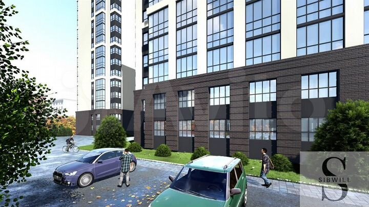 2-к. квартира, 56,2 м², 1/14 эт.