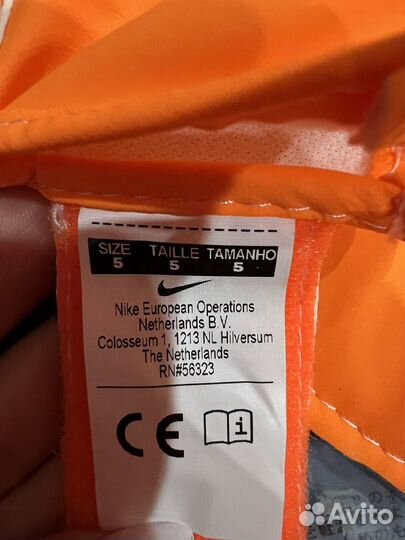 Вратарские перчатки детские Nike