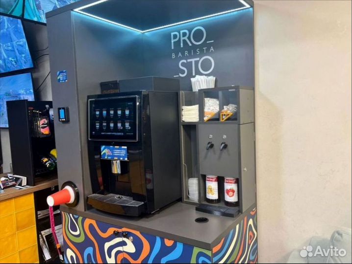 Кофейный вендинг-аппарат с доставкой