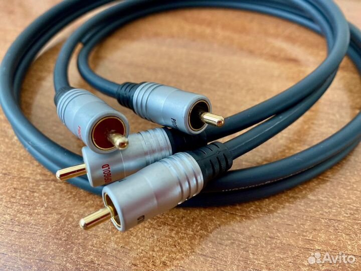 Кабель межблочный Profigold cable 2RCA-2RCA 1метр