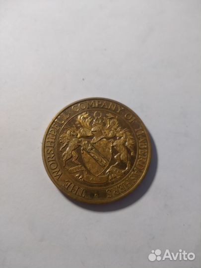 Настольная медаль Англия