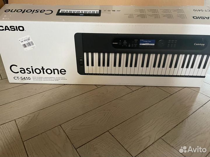 Продается синтезатор Casiotone CT-S410, новый