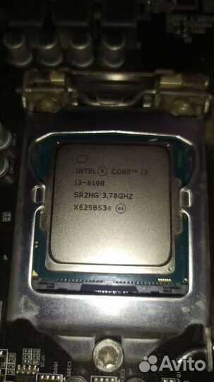 Процессор intel core i3 6100