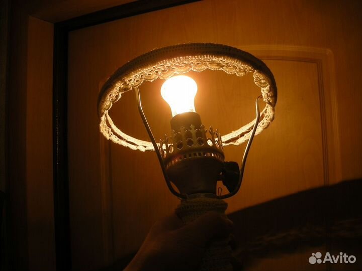 Лампа настольная СССР под керосинку самовывоз