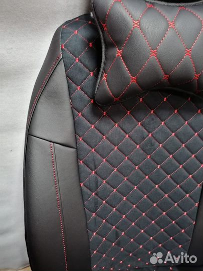 Чехлы на Nissan Qashqai франт