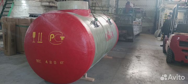 Резервуар из стеклопластика