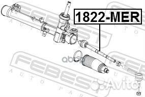 Тяга рулевая 1822-MER 1822-MER Febest