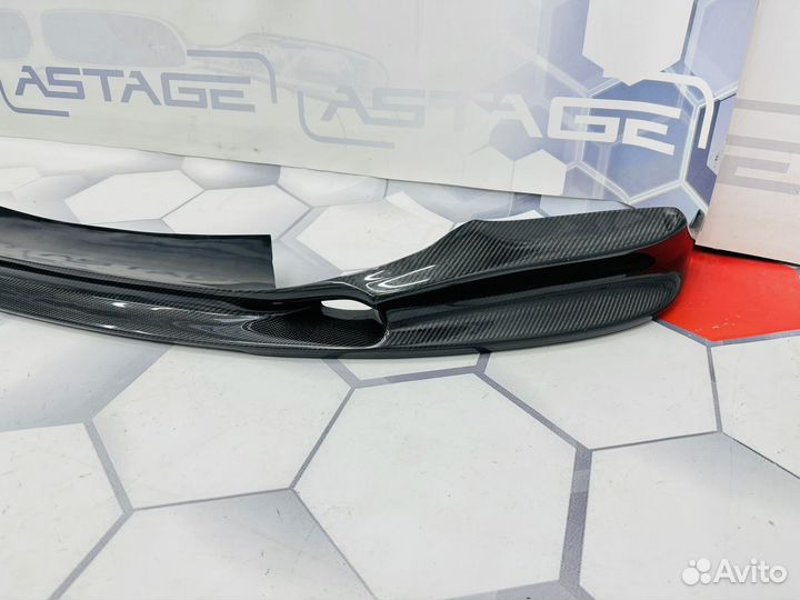 Сплиттер BMW F85 F86 3D стиль карбон