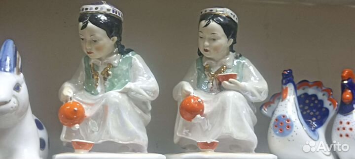 Статуэтки СССР с сколами и дефектами