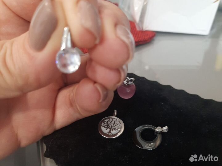 Серебряная подвеска
