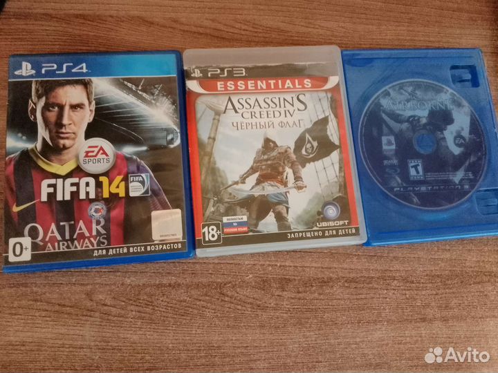 Диски для приставки ps4 и ps3