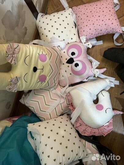 Подушка бортики