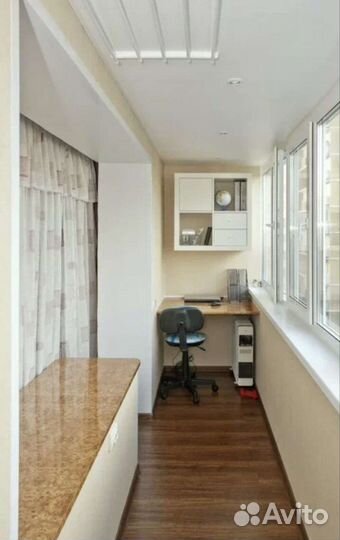 Отделка балконов и лоджий