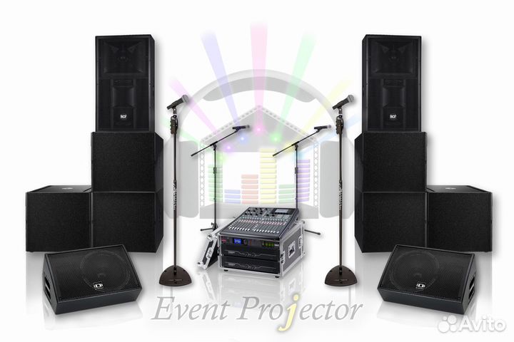 Аренда звука и света для ресторана, клуба, караоке