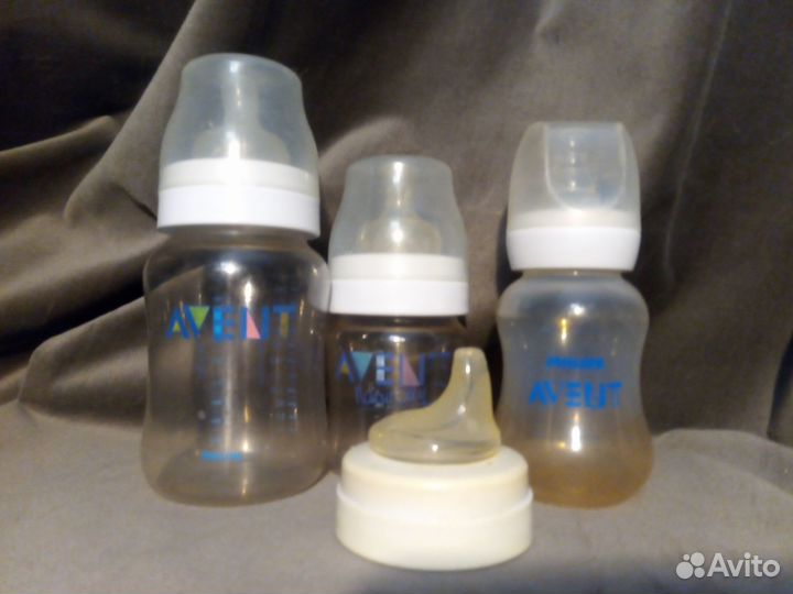 Бутылочки для кормления Avent пакетом