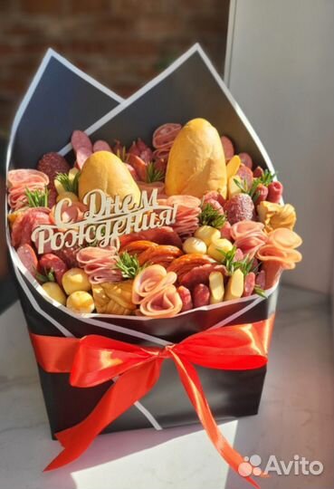 Съедобные букеты для мужчин